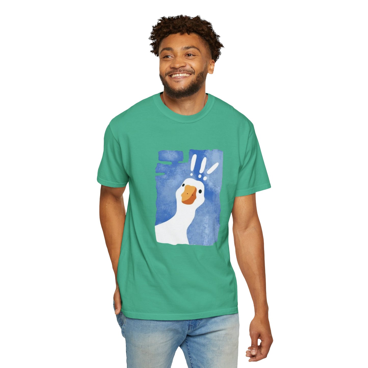 Cartoon Whimsical Goose T-Shirt