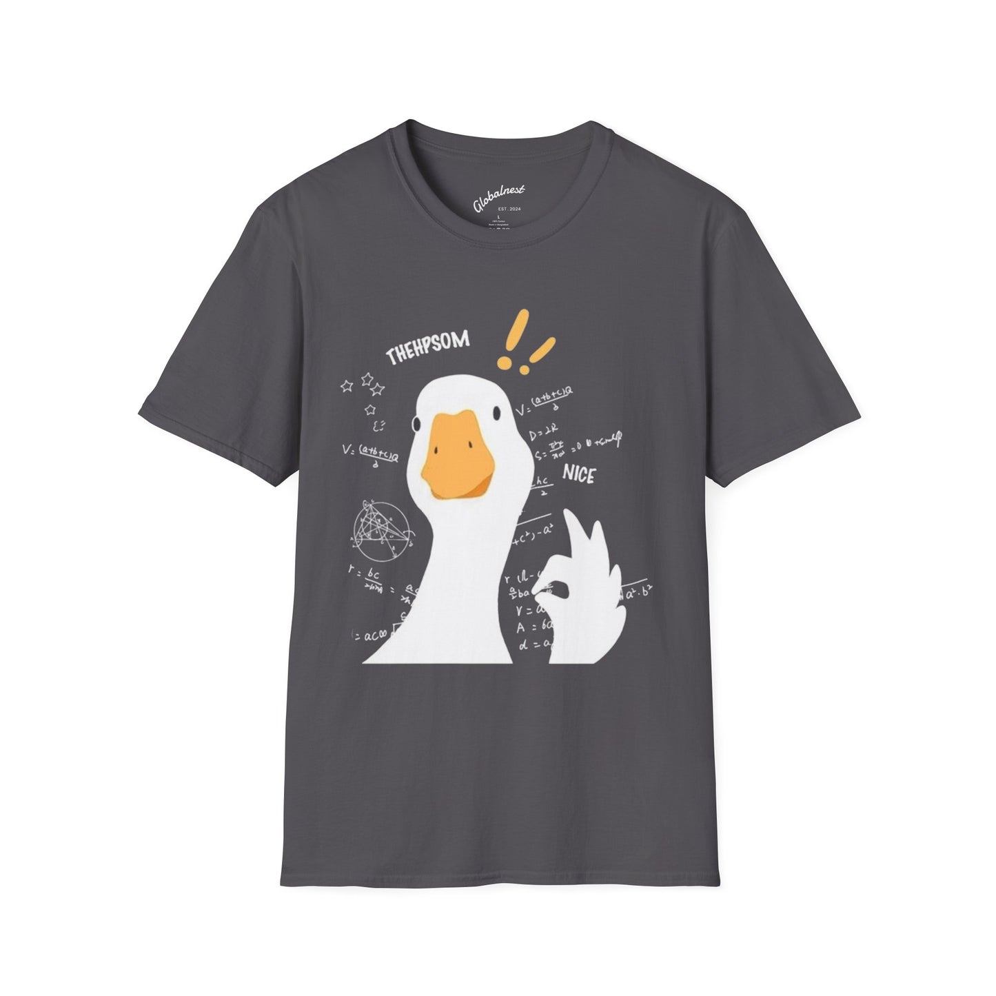 Cartoon Quirky Goose Unisex T-Shirt