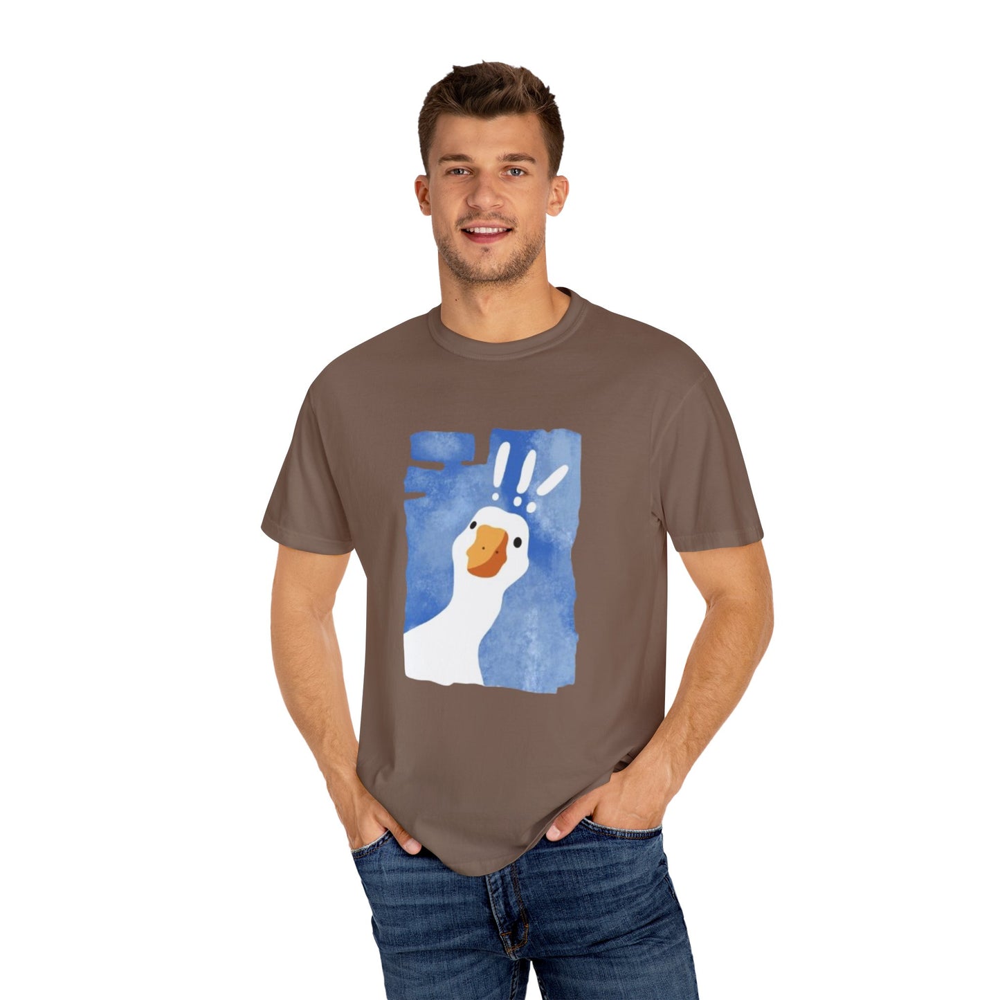Cartoon Whimsical Goose T-Shirt