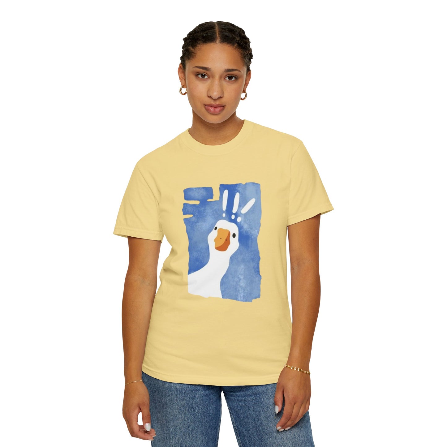 Cartoon Whimsical Goose T-Shirt