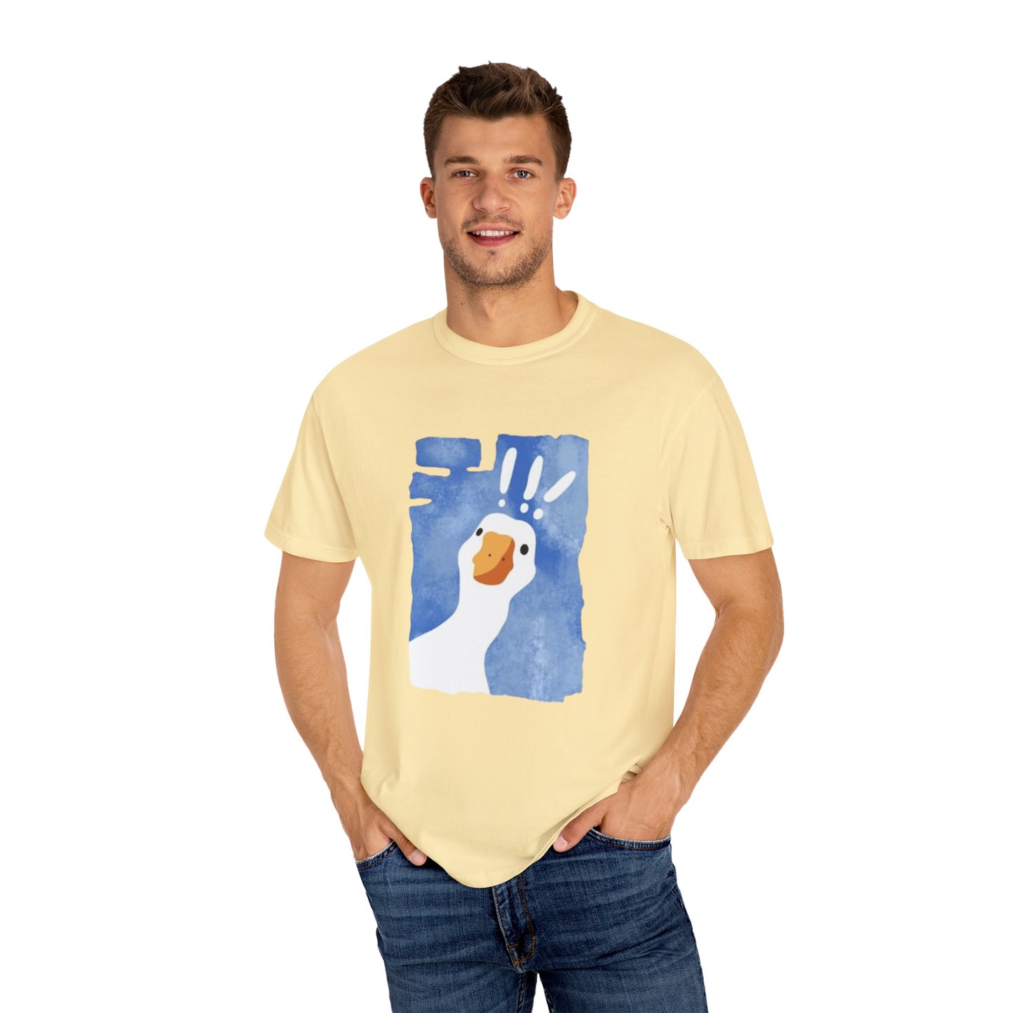 Cartoon Whimsical Goose T-Shirt