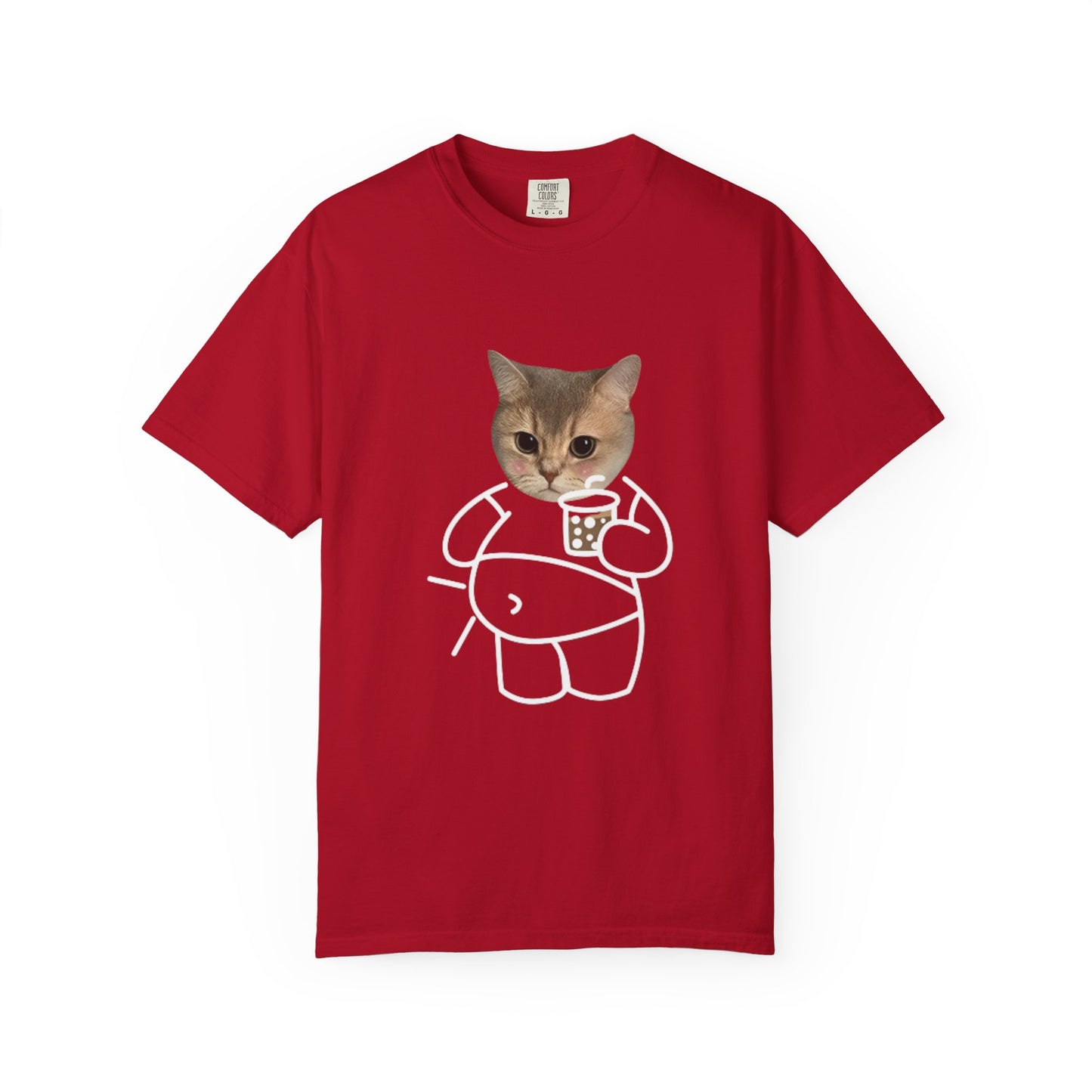 Cartoon Cute Cat Unisex T-Shirt