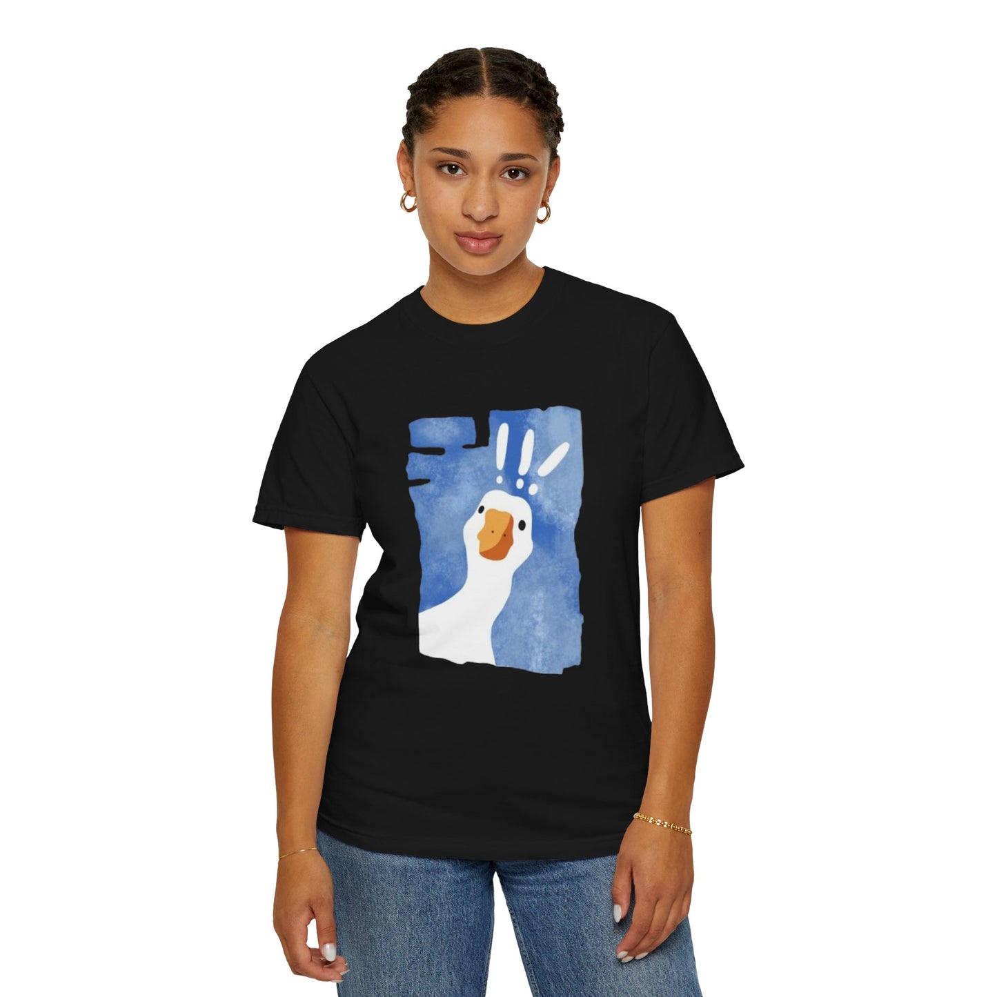 Cartoon Whimsical Goose T-Shirt