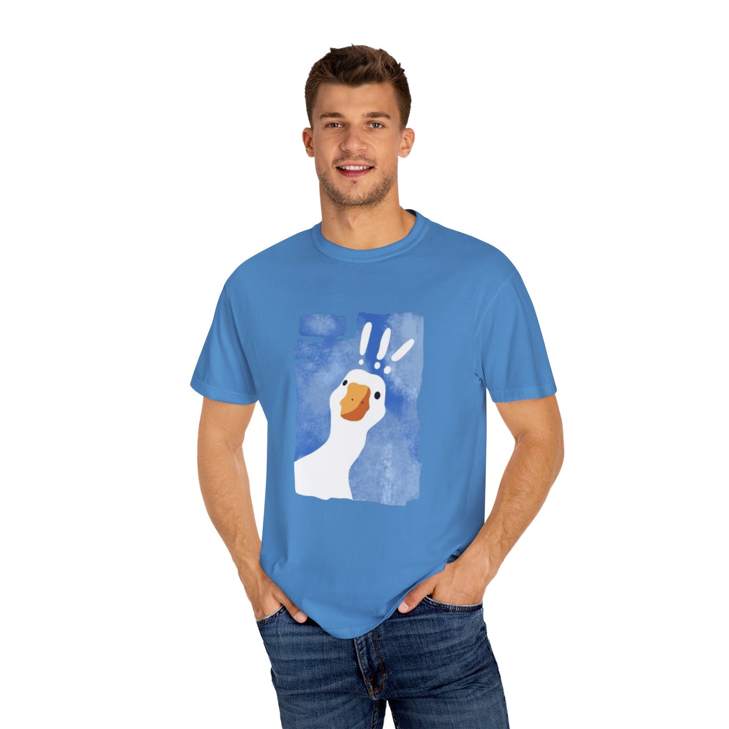 Cartoon Whimsical Goose T-Shirt