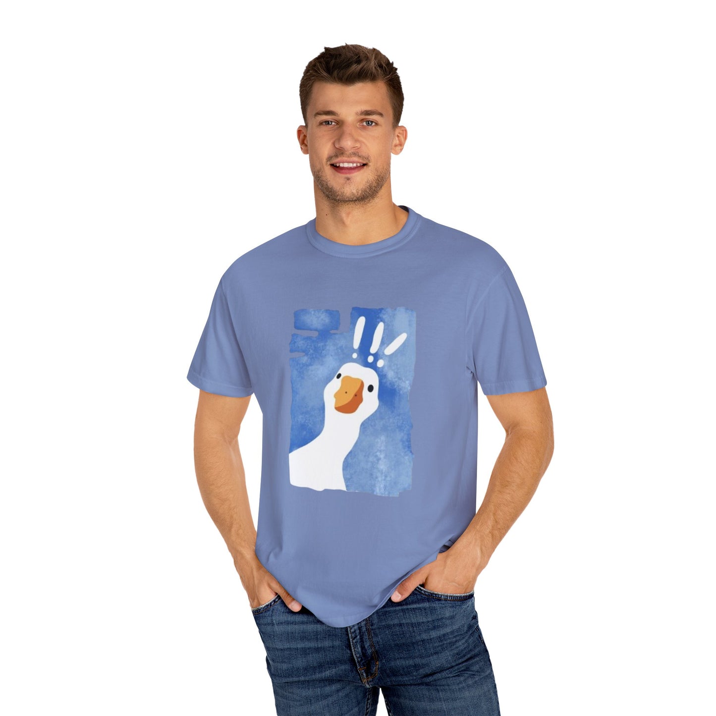 Cartoon Whimsical Goose T-Shirt