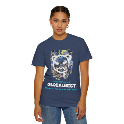 Cartoon Motivational Graphic T-shirt