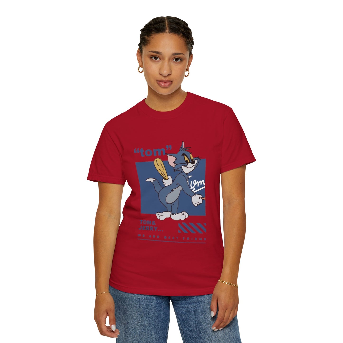 Cartoon Tom and Jerry Unisex T-Shirt