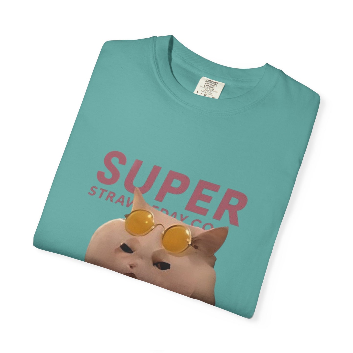 Cartoon Funny Meow Unisex T-Shirt