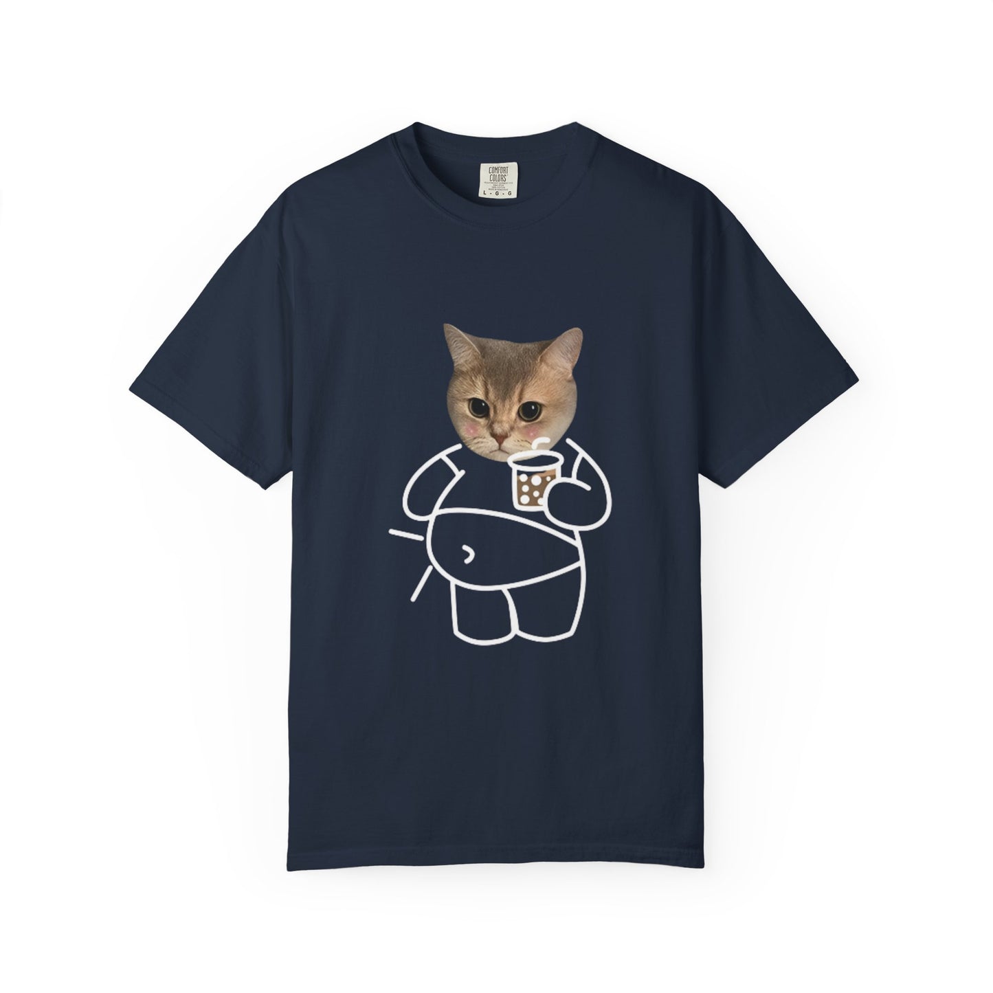 Cartoon Cute Cat Unisex T-Shirt