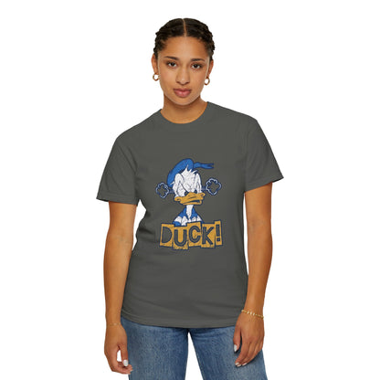 Cartoon Funny Duck Graphic T-Shirt