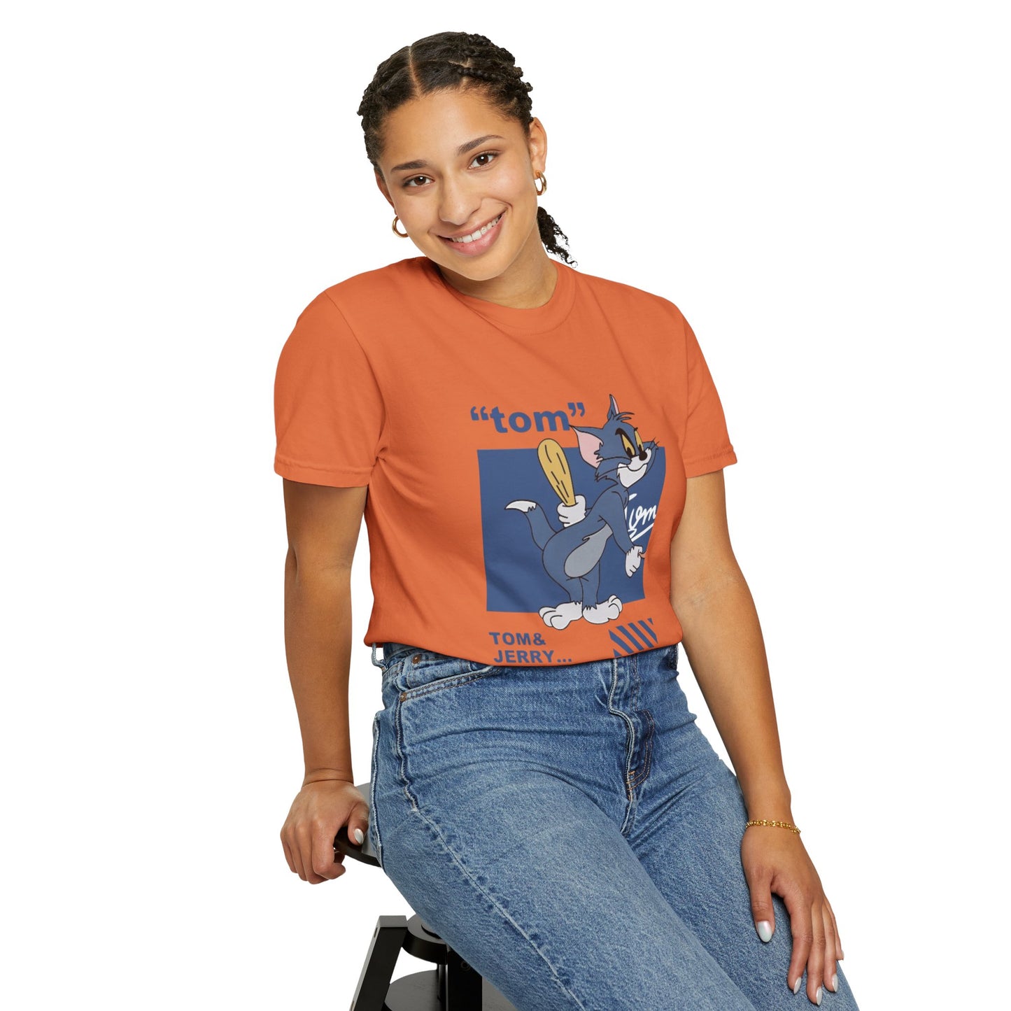 Cartoon Tom and Jerry Unisex T-Shirt