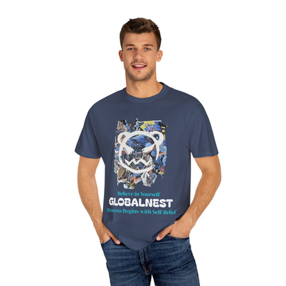 Cartoon Motivational Graphic T-shirt