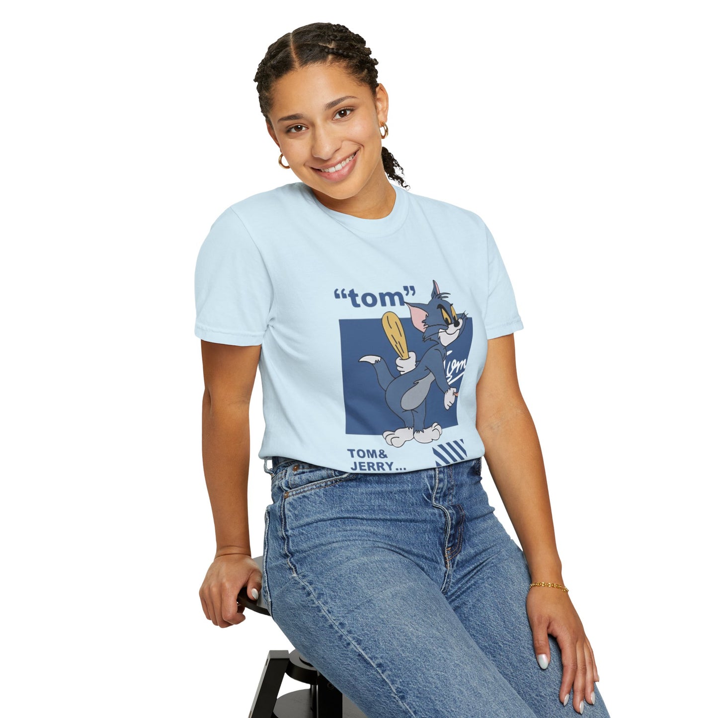 Cartoon Tom and Jerry Unisex T-Shirt