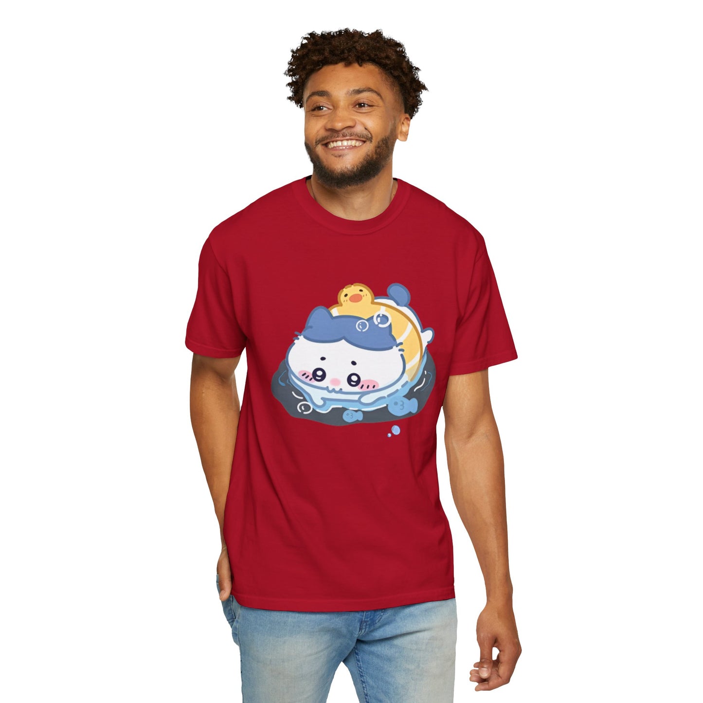 Cartoon Cute Meow Unisex T-Shirt