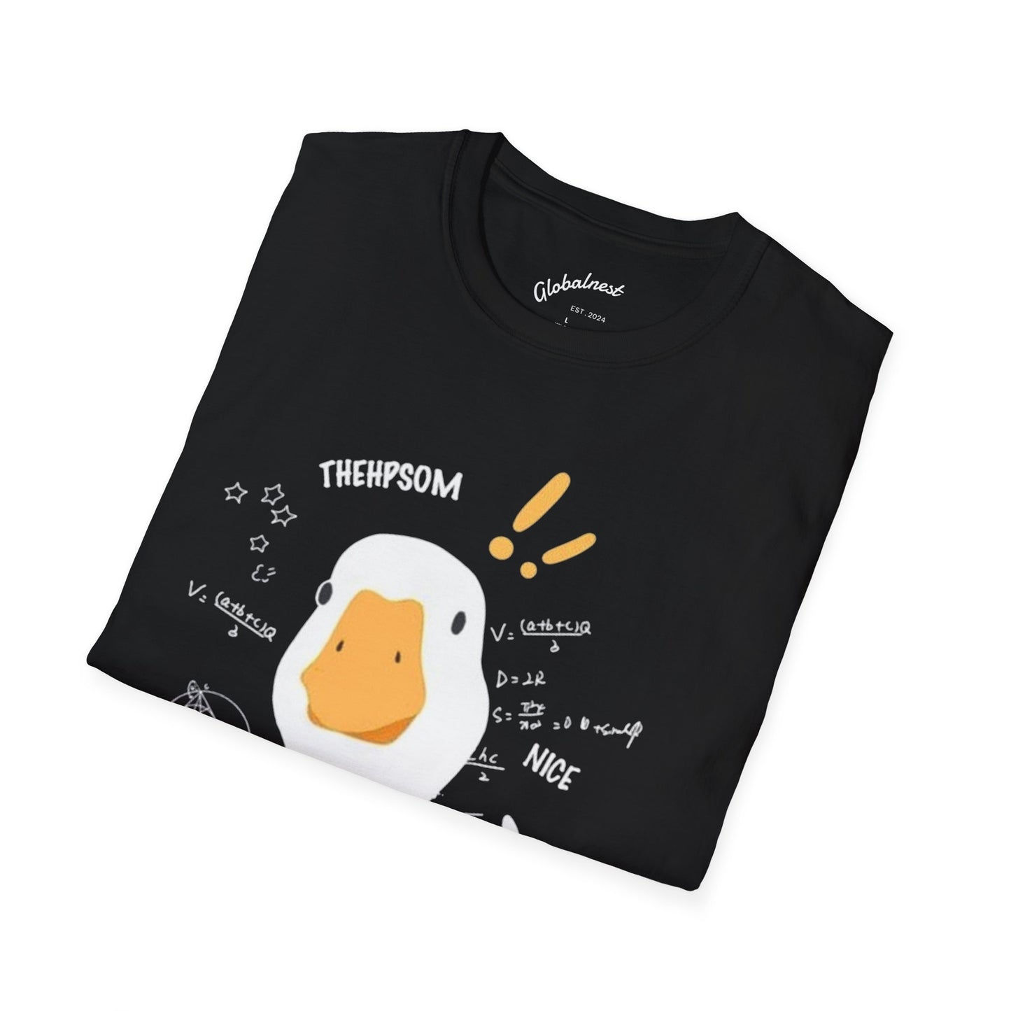 Cartoon Quirky Goose Unisex T-Shirt