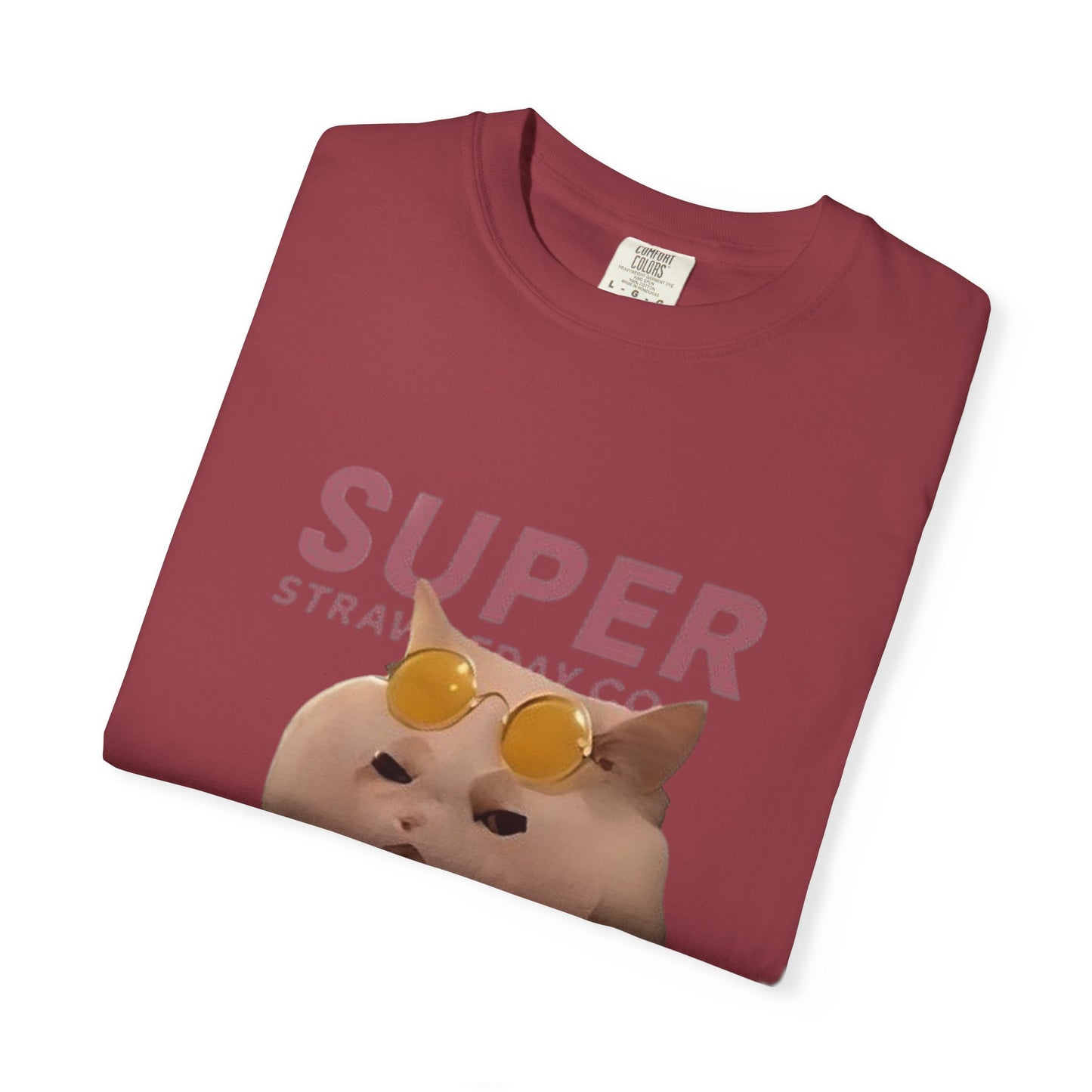 Cartoon Funny Meow Unisex T-Shirt