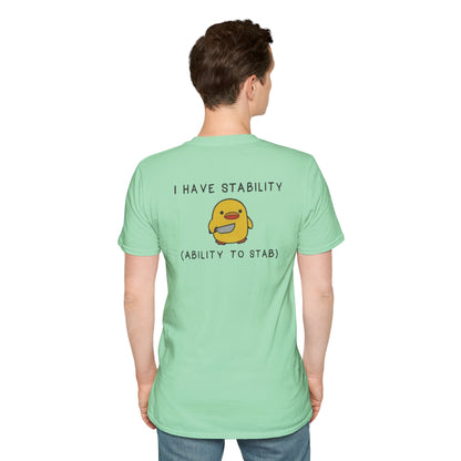 BullShirt Duck Meme Unisex T-Shirt