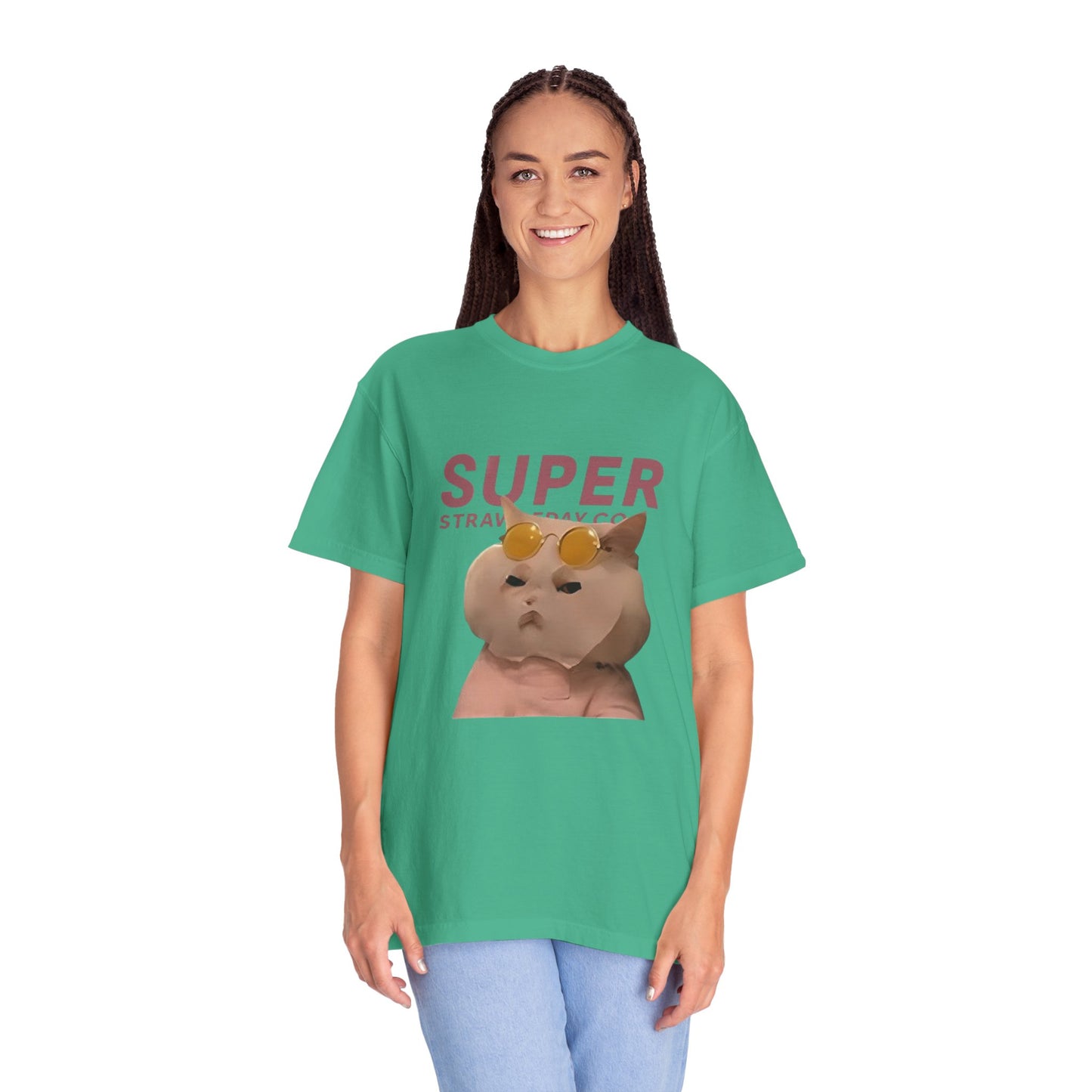 Cartoon Funny Meow Unisex T-Shirt