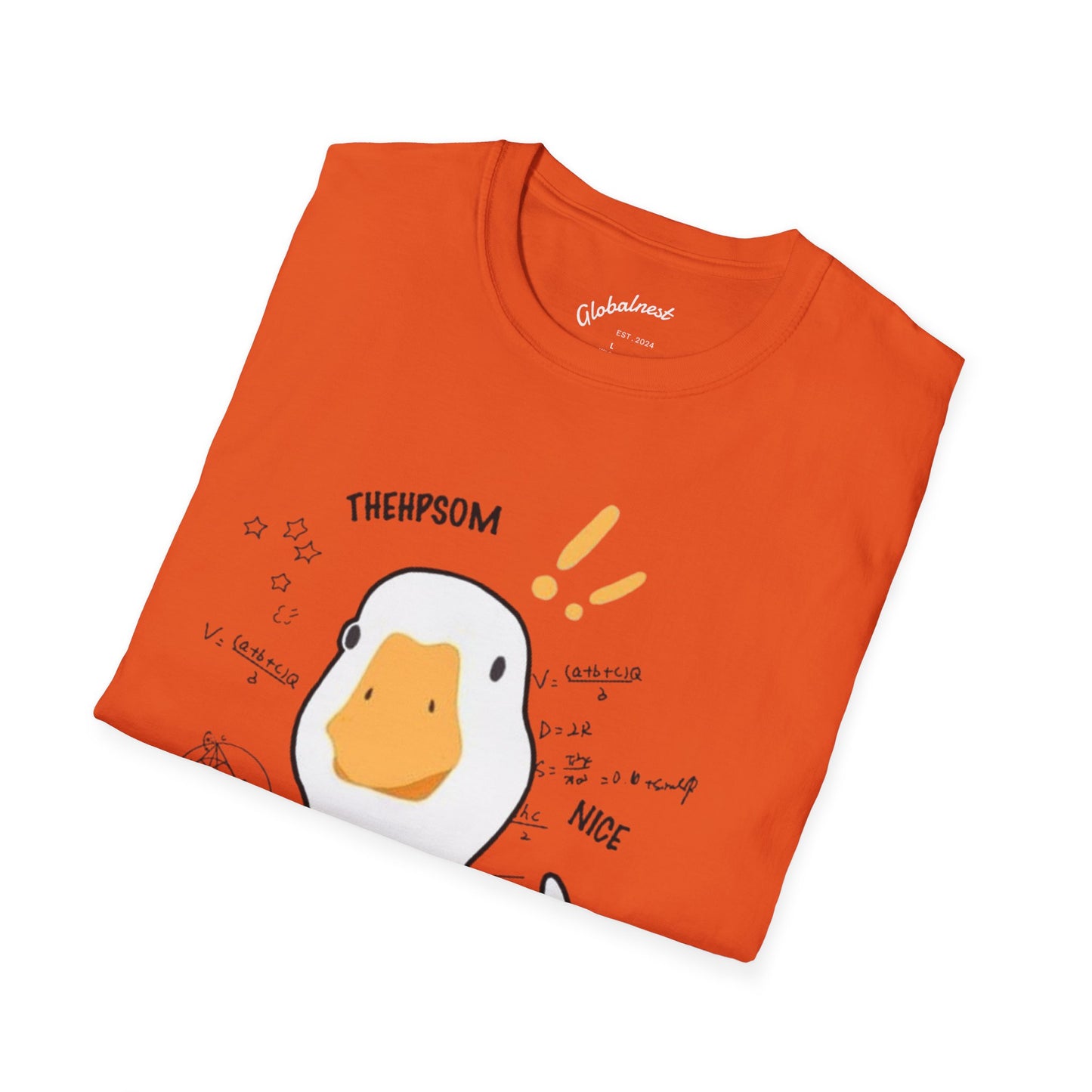 Cartoon Quirky Goose Unisex T-Shirt