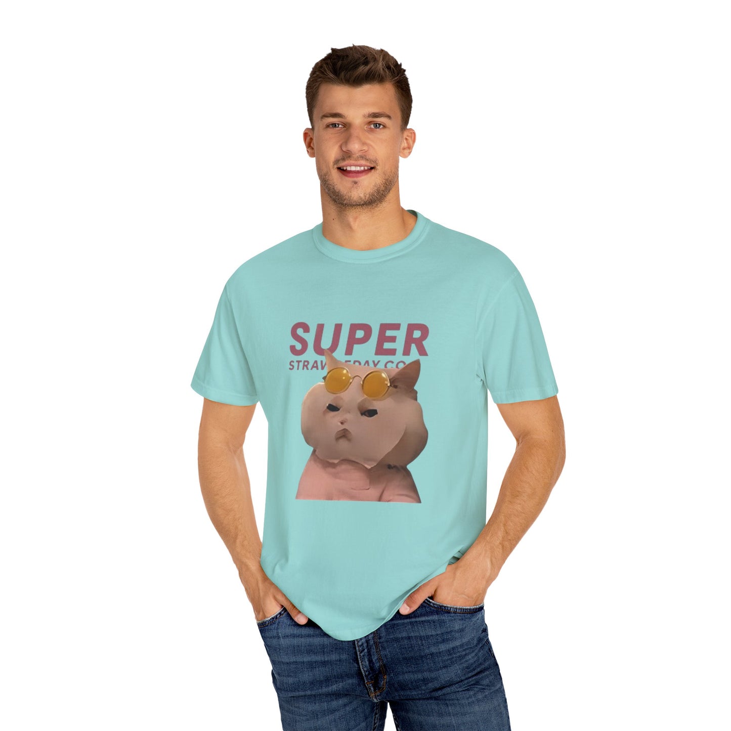Cartoon Funny Meow Unisex T-Shirt