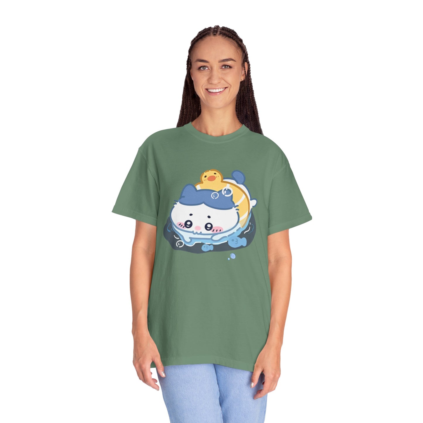 Cartoon Cute Meow Unisex T-Shirt