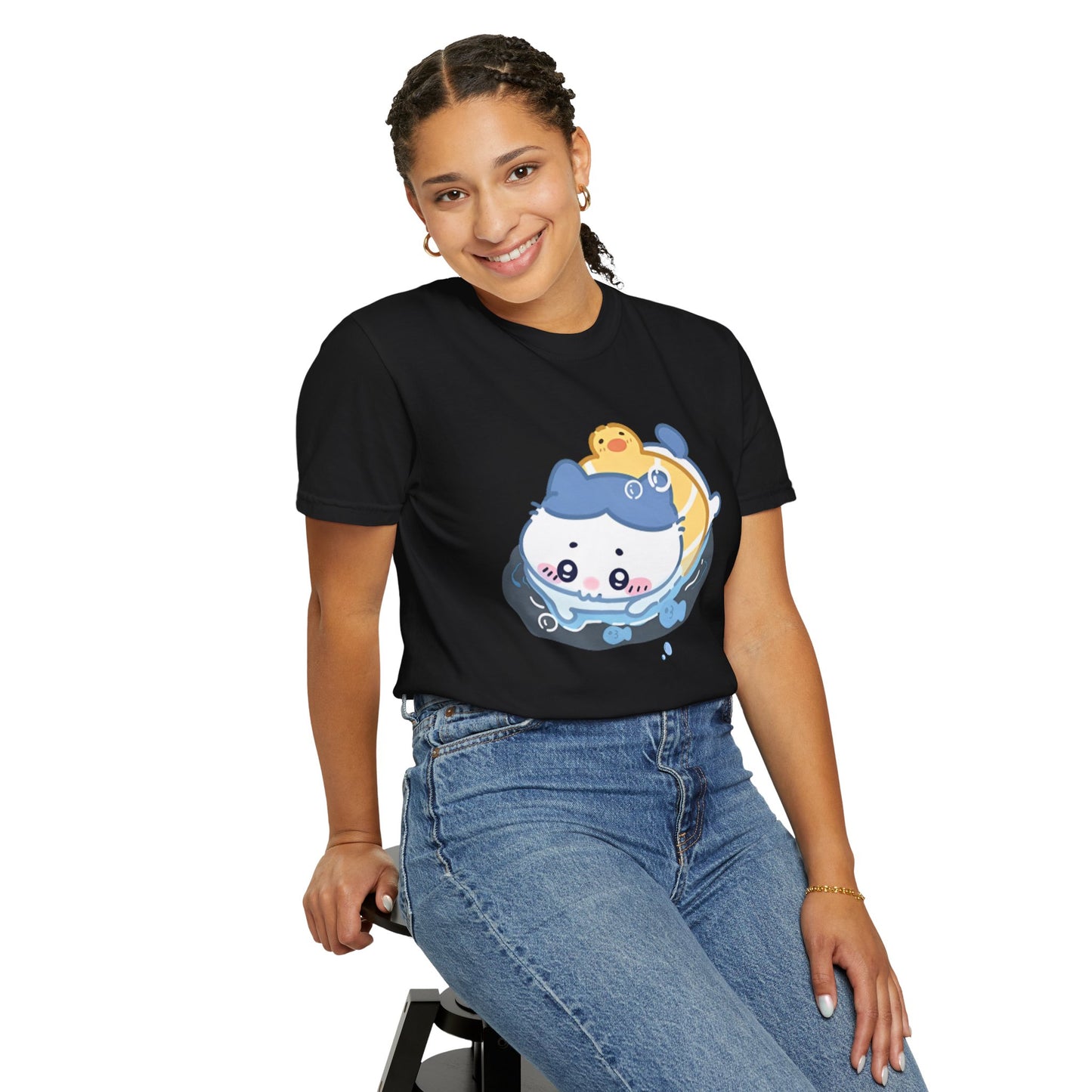 Cartoon Cute Meow Unisex T-Shirt