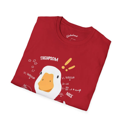 Cartoon Quirky Goose Unisex T-Shirt