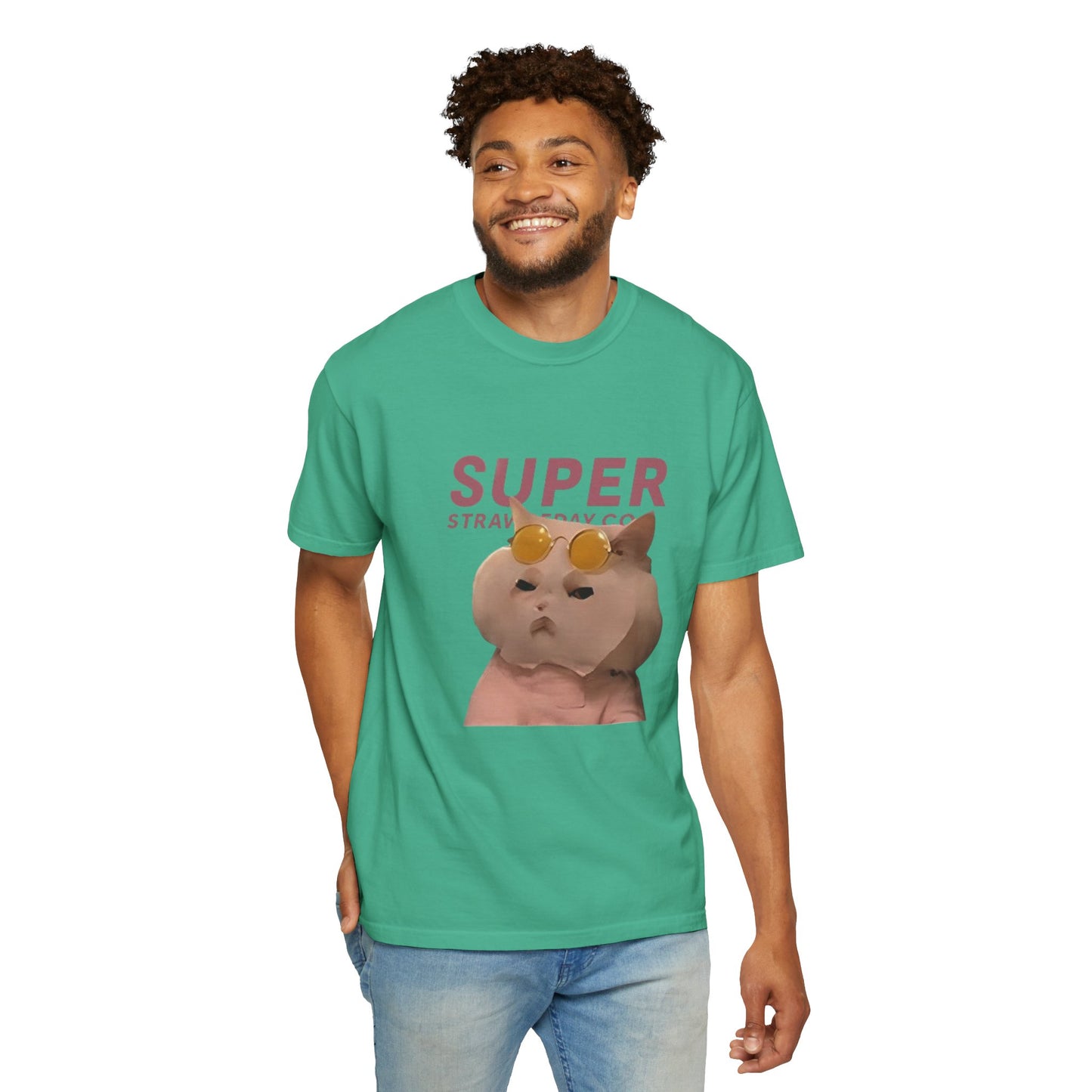 Cartoon Funny Meow Unisex T-Shirt