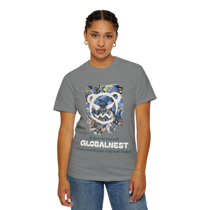 Cartoon Motivational Graphic T-shirt