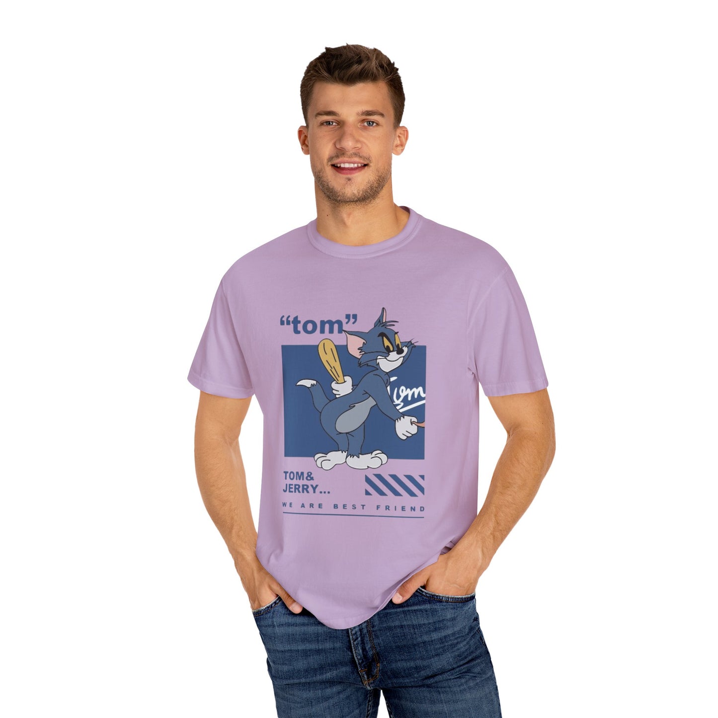 Cartoon Tom and Jerry Unisex T-Shirt