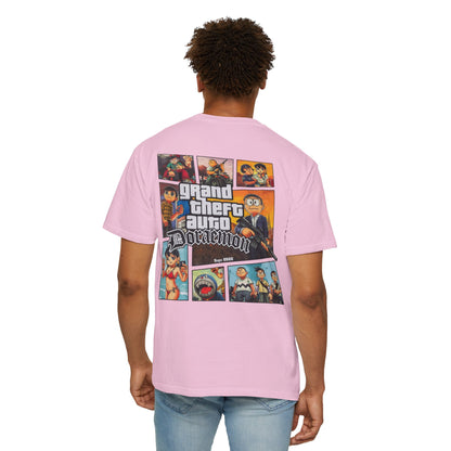 Cartoon GTA & Doraemon Unisex T-Shirt