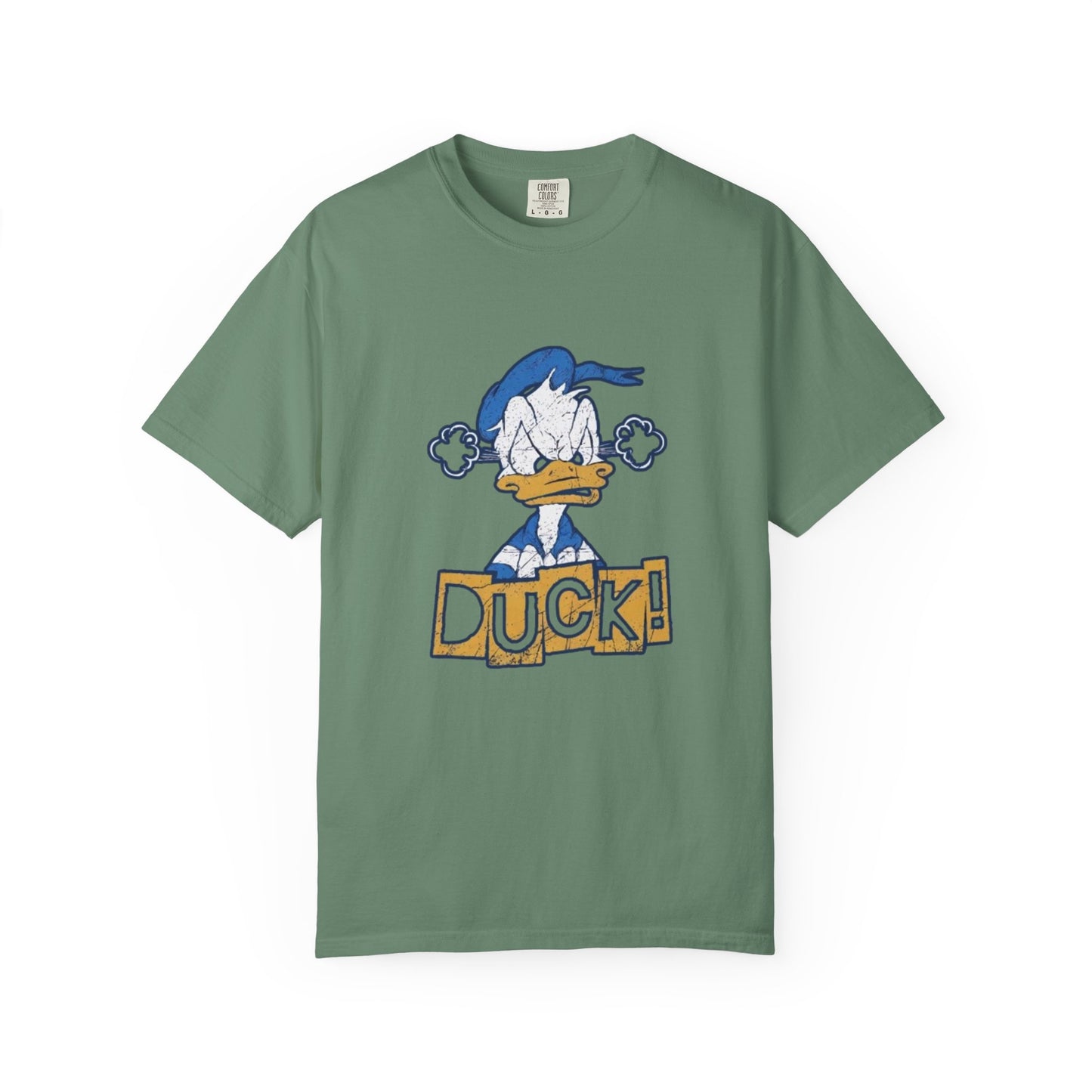 Cartoon Funny Duck Graphic T-Shirt
