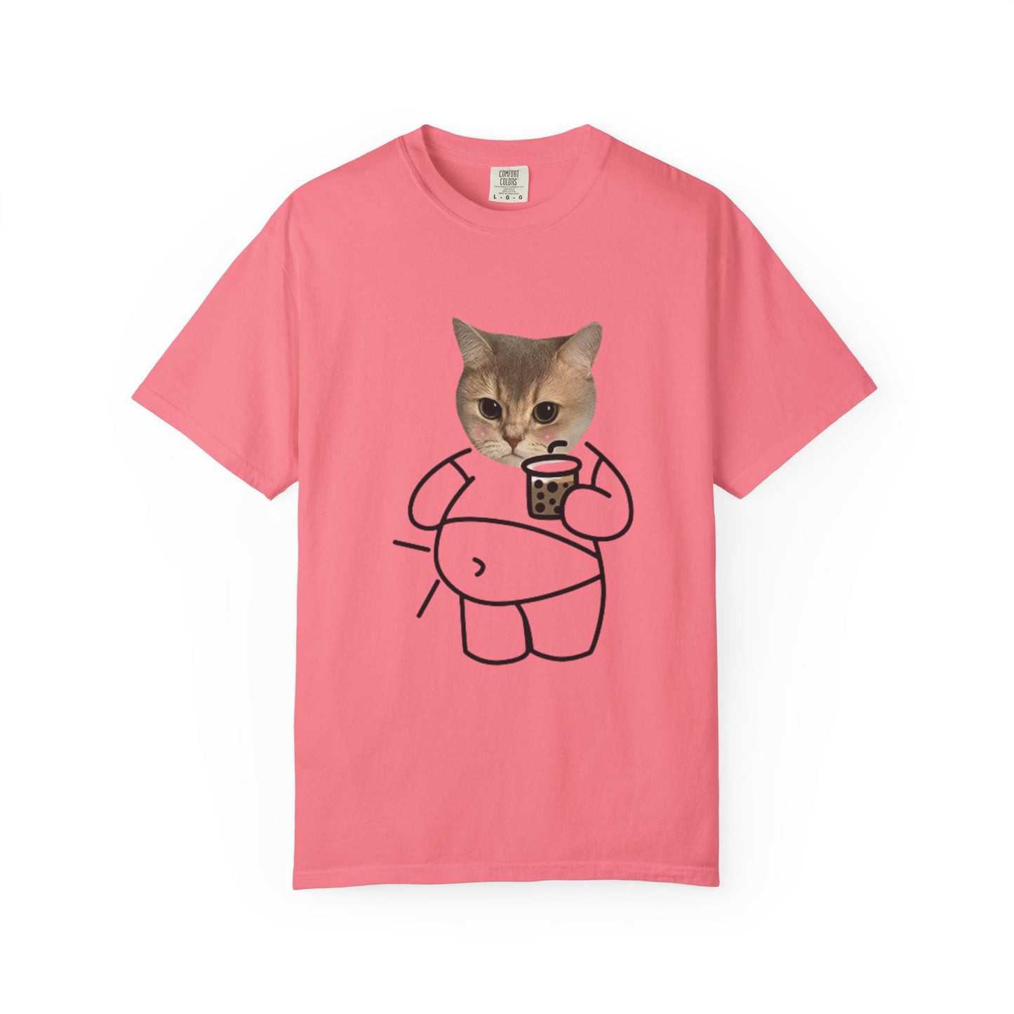 Cartoon Cute Cat Unisex T-Shirt