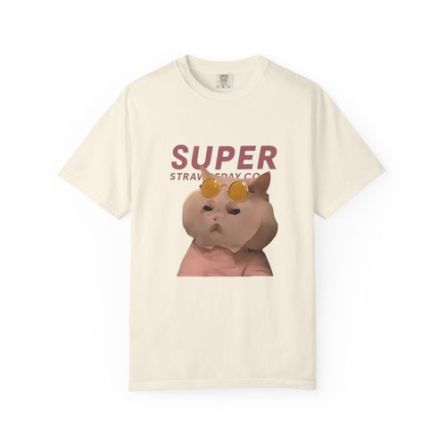 Cartoon Funny Meow Unisex T-Shirt