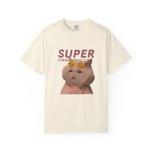 Cartoon Funny Meow Unisex T-Shirt