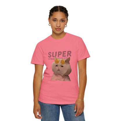 Cartoon Funny Meow Unisex T-Shirt