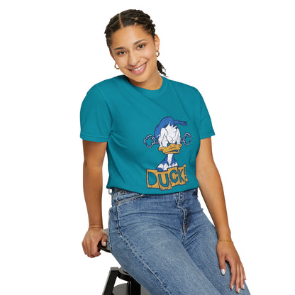 Cartoon Funny Duck Graphic T-Shirt