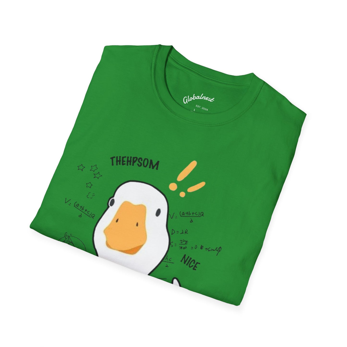 Cartoon Quirky Goose Unisex T-Shirt