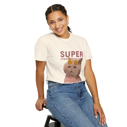 Cartoon Funny Meow Unisex T-Shirt