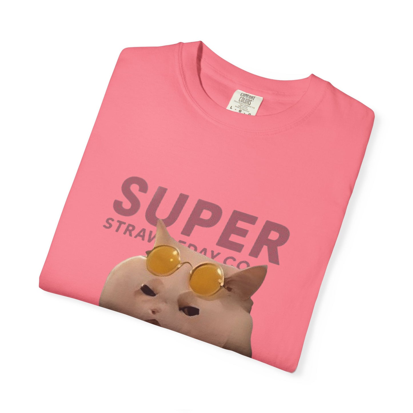 Cartoon Funny Meow Unisex T-Shirt