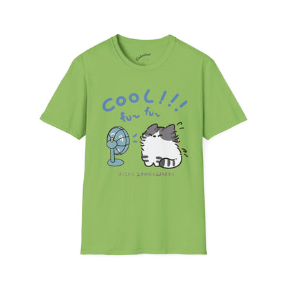 Cartoon Cool Cat Unisex T-Shirt