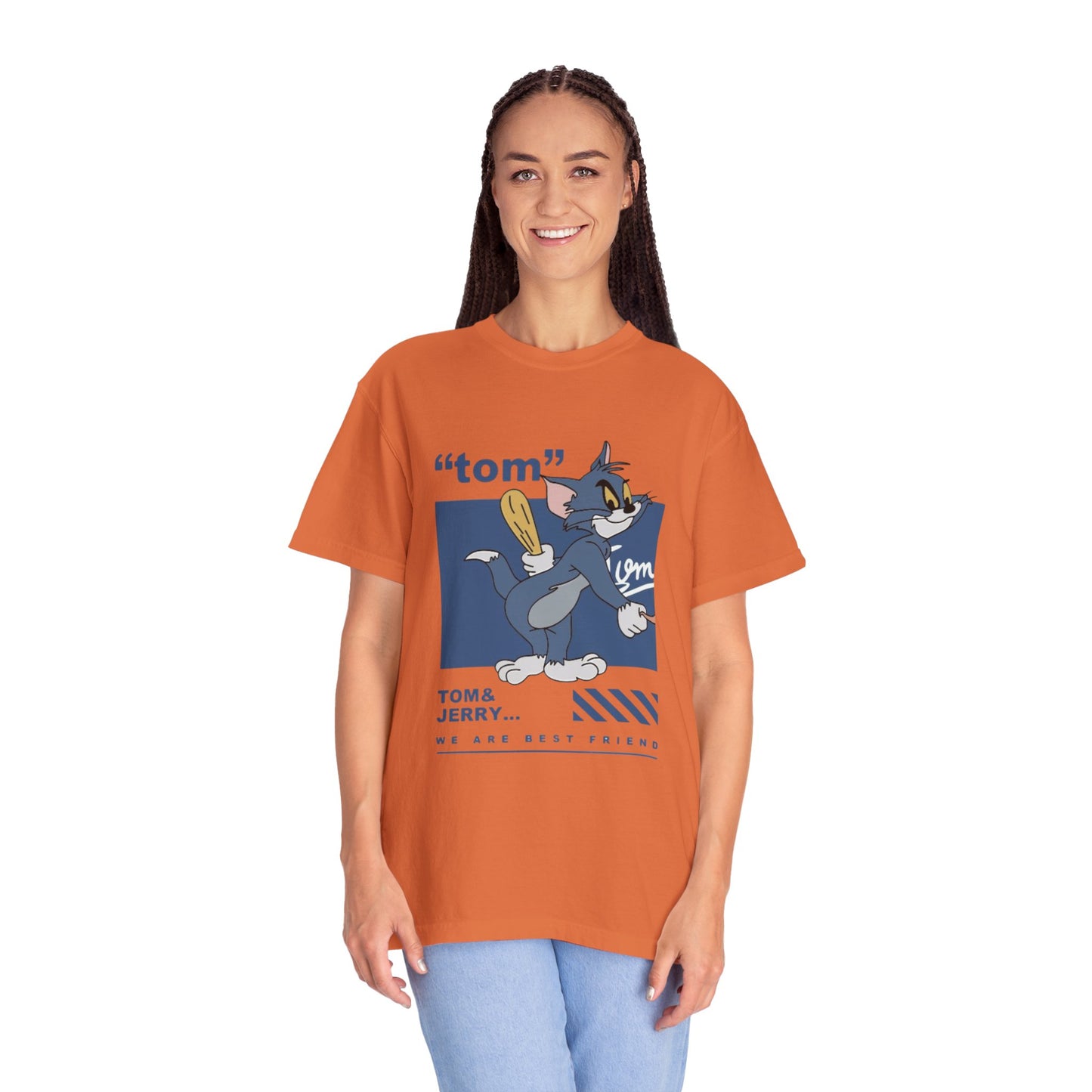 Cartoon Tom and Jerry Unisex T-Shirt