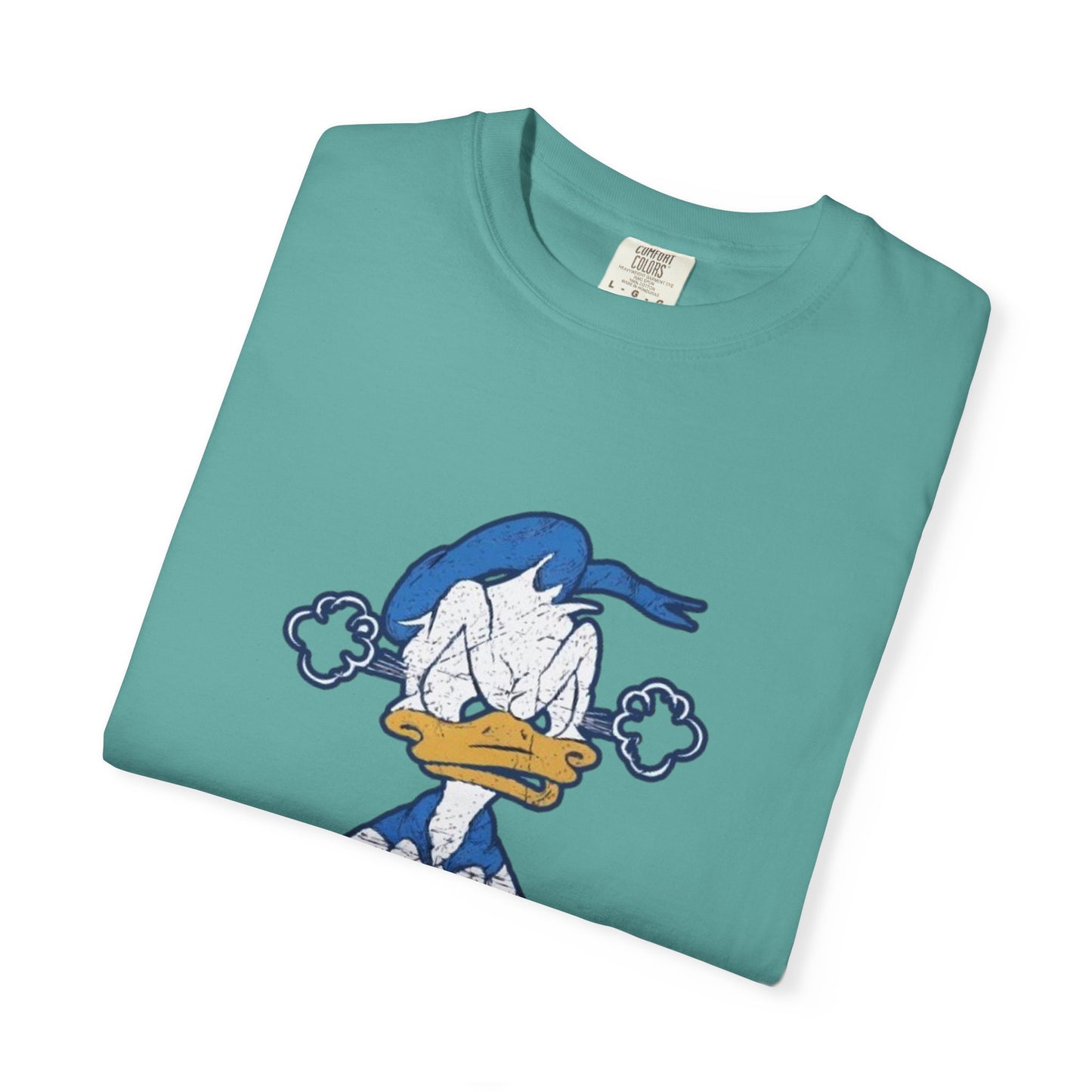 Cartoon Funny Duck Graphic T-Shirt