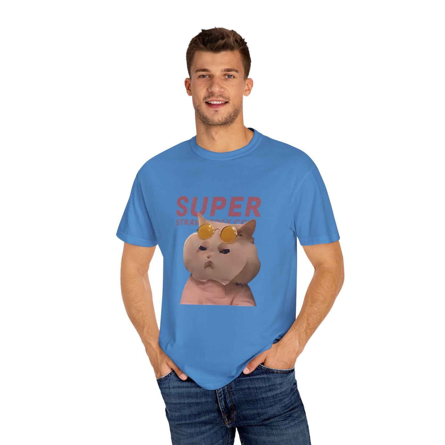 Cartoon Funny Meow Unisex T-Shirt