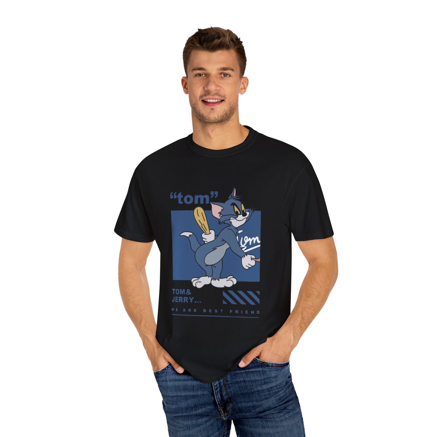 Cartoon Tom and Jerry Unisex T-Shirt