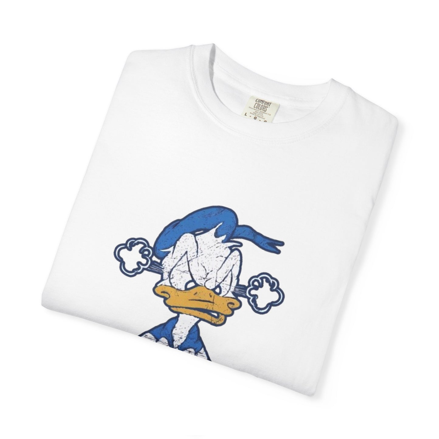 Cartoon Funny Duck Graphic T-Shirt