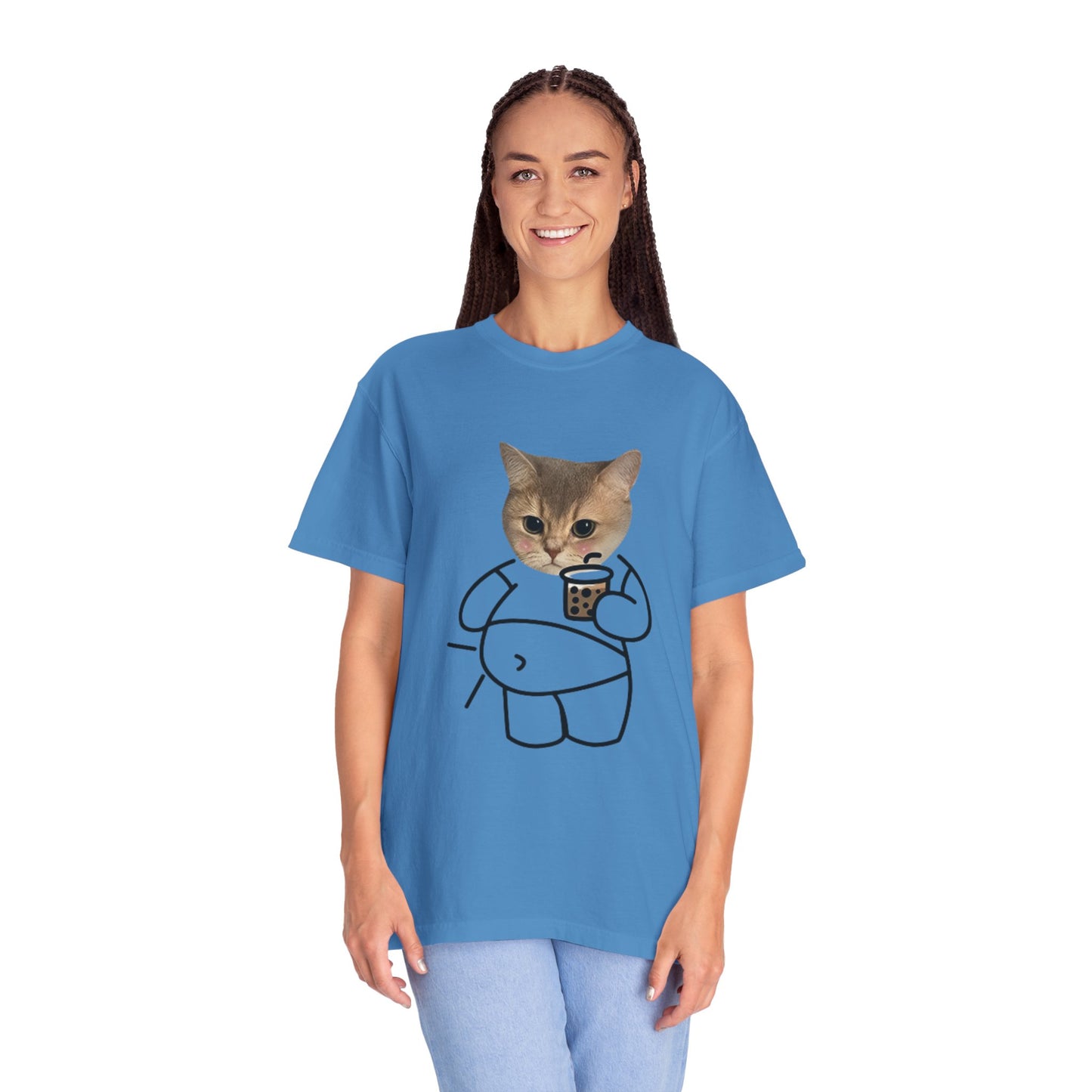 Cartoon Cute Cat Unisex T-Shirt