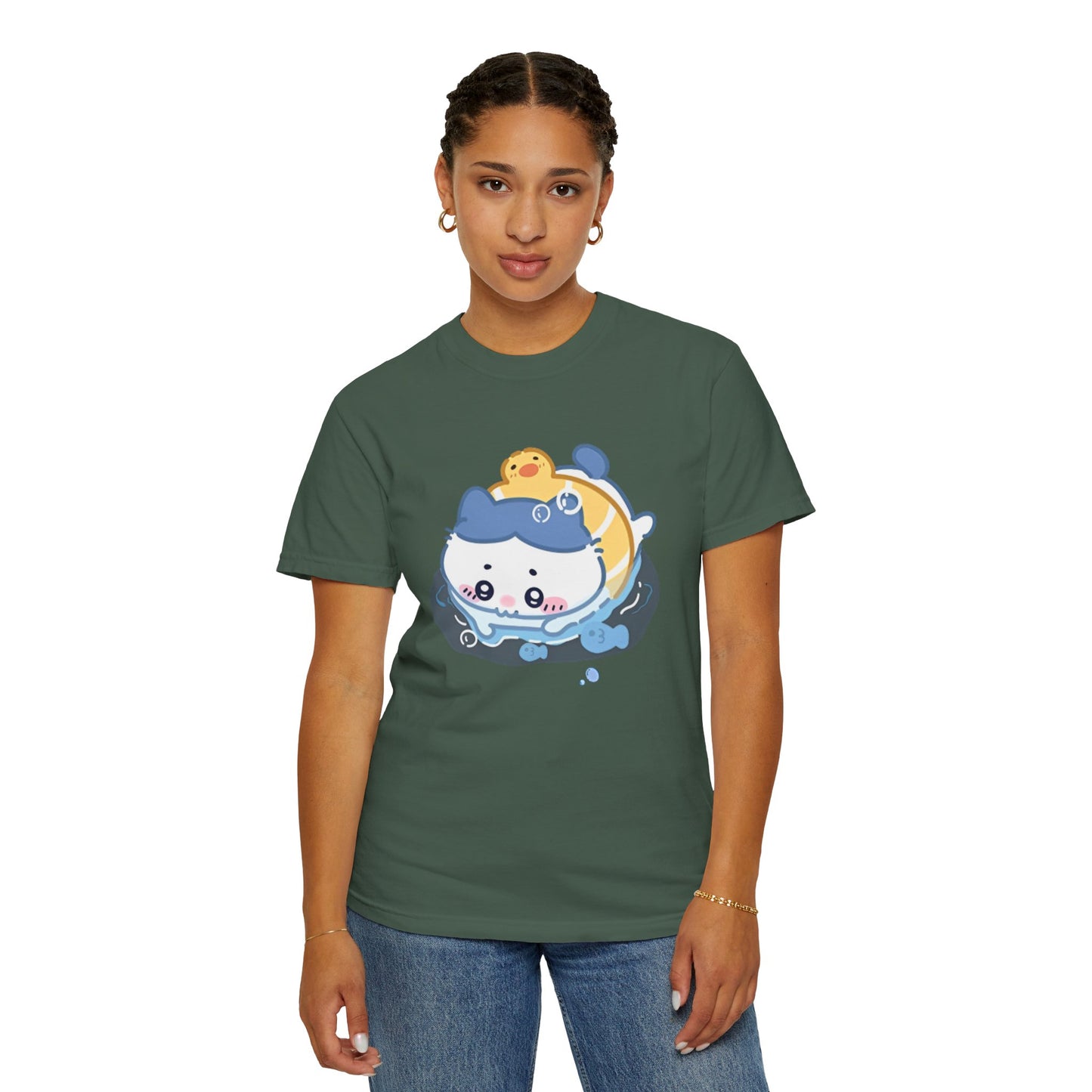 Cartoon Cute Meow Unisex T-Shirt