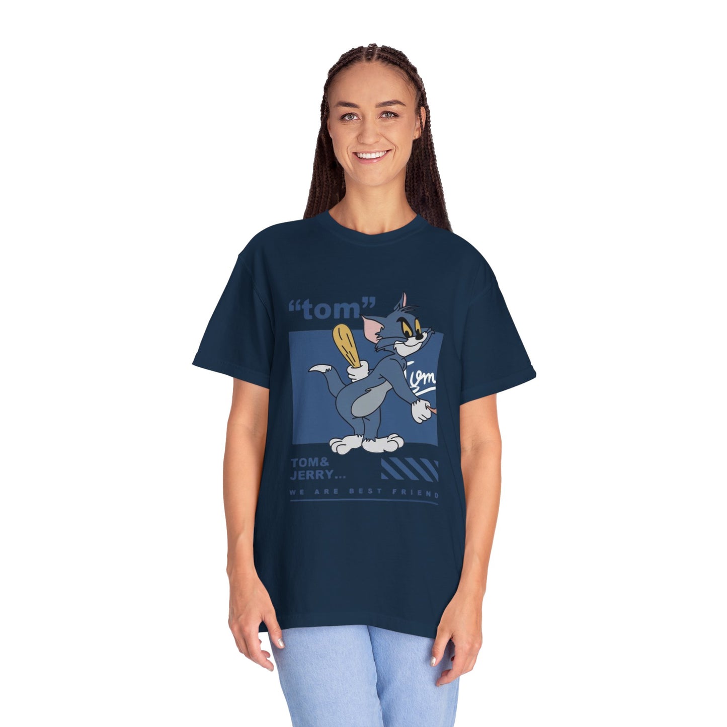 Cartoon Tom and Jerry Unisex T-Shirt