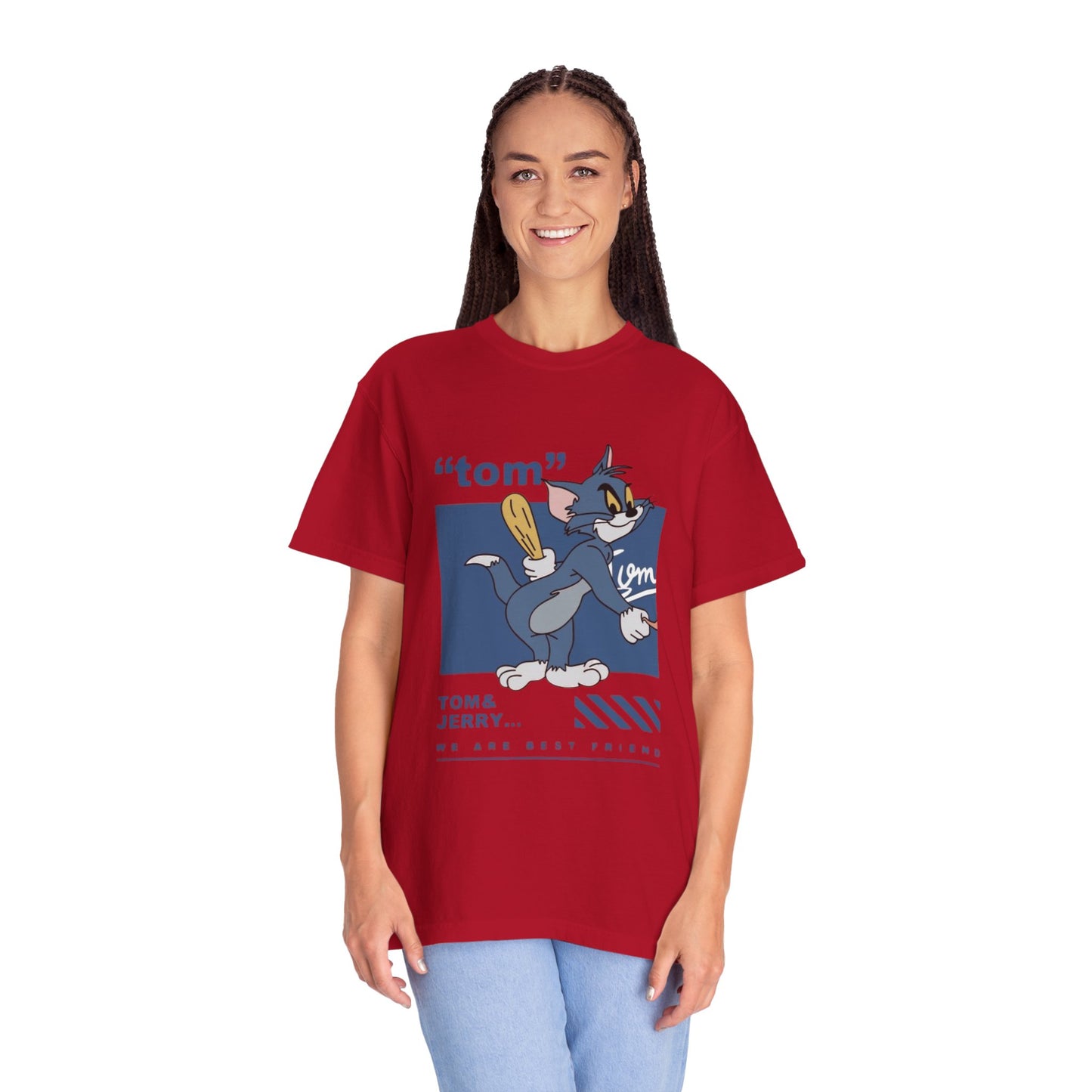 Cartoon Tom and Jerry Unisex T-Shirt